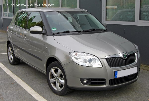 المواصفات والتفاصيل التقنية الكاملة 2007 Skoda Fabia II 1.6 i 16V (105 Hp) Automatic