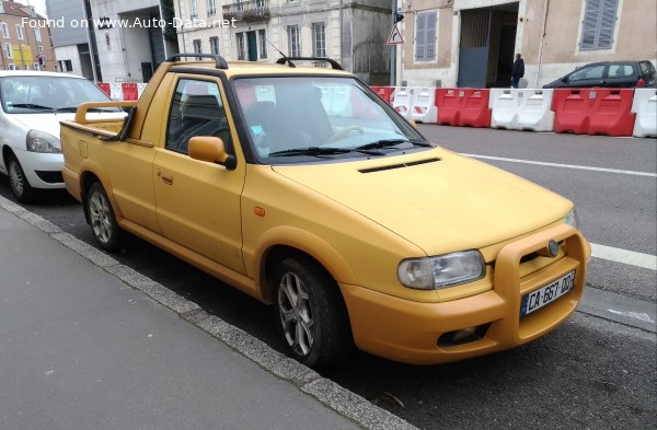 المواصفات والتفاصيل التقنية الكاملة 1997 Skoda Felicia I Fun (797) 1.3 (68 Hp)