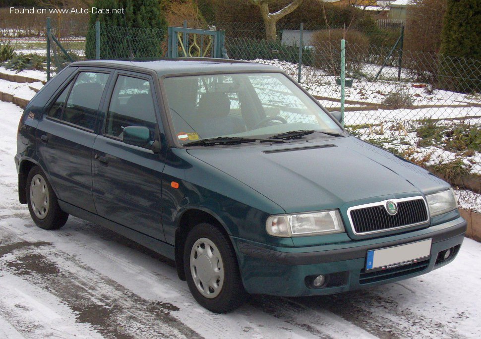 المواصفات والتفاصيل التقنية الكاملة 1998 Skoda Felicia II 1.6 (75 Hp)