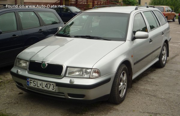 المواصفات والتفاصيل التقنية الكاملة 1996 Skoda Octavia I Combi Tour 1.9 TDI (90 Hp) Automatic