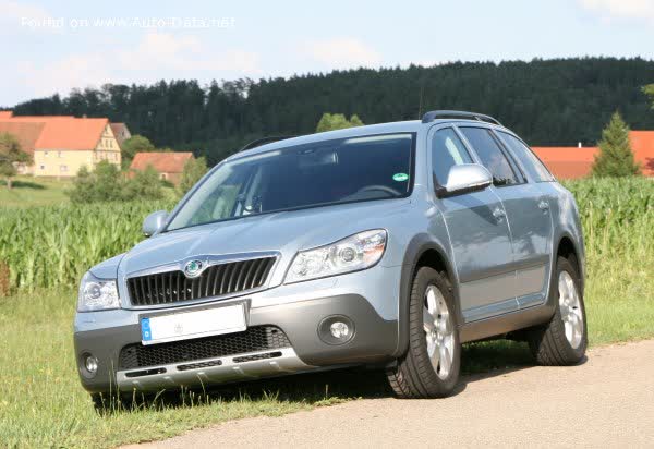 Full specifications and technical details 2010 Skoda Octavia II Scout (facelift 2009) 2.0 TDI CR (140 Hp) 4x4