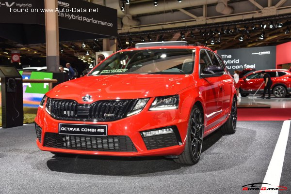 Full specifications and technical details 2017 Skoda Octavia III Combi (facelift 2017) RS 2.0 TSI (245 Hp)