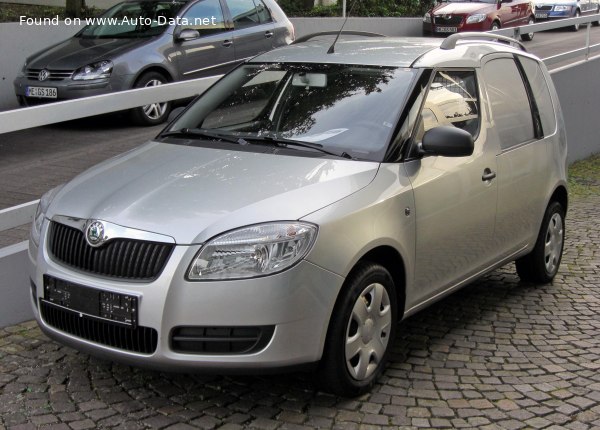 Full specifications and technical details 2006 Skoda Praktik 1.2 12V HTP (69 Hp)