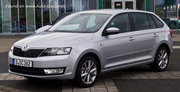 Full specifications and technical details 2015 Skoda Rapid Spaceback 1.4 TSI (125 Hp) DSG