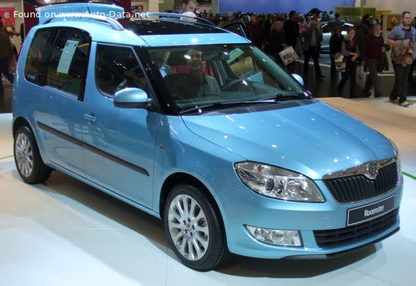 Vollständige Spezifikationen und technische Details 2010 Skoda Roomster (facelift 2010) 1.2 TSI (86 Hp)