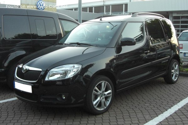 المواصفات والتفاصيل التقنية الكاملة 2006 Skoda Roomster 1.4 16V (86 Hp)