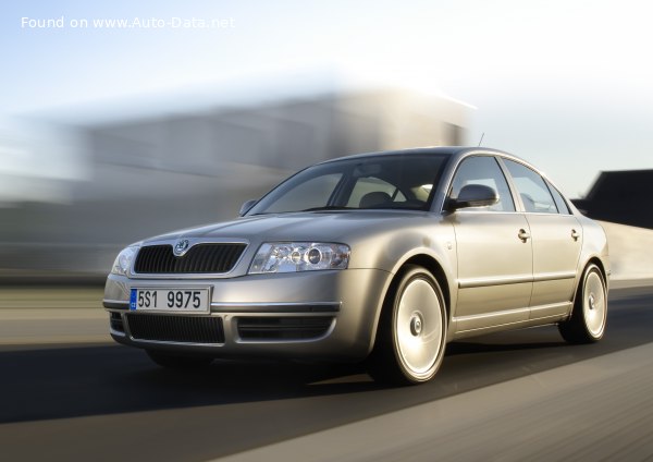 المواصفات والتفاصيل التقنية الكاملة 2006 Skoda Superb I (facelift 2006) 2.0 (115 Hp)