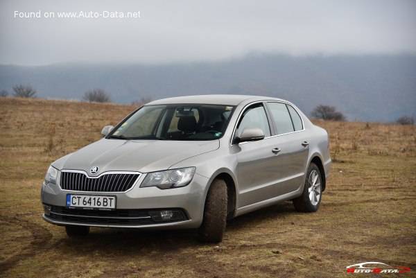 Full specifications and technical details 2013 Skoda Superb II (facelift 2013) 2.0 TDI (170 Hp) DPF