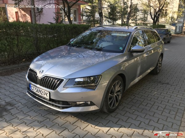 Full specifications and technical details 2015 Skoda Superb III Combi 1.4 TSI (150 Hp) DSG