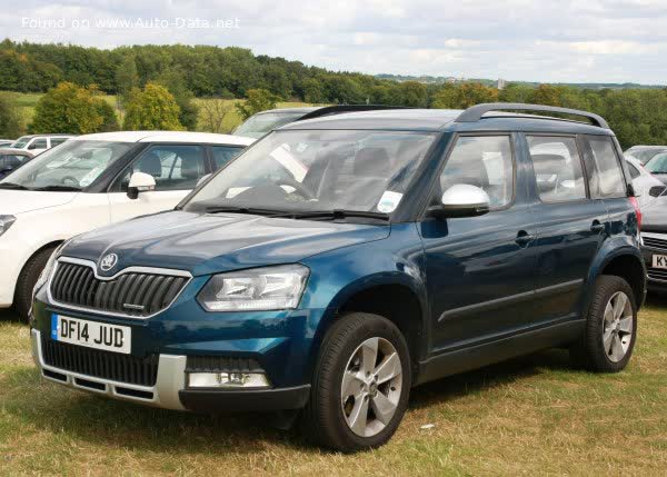 Full specifications and technical details 2013 Skoda Yeti (facelift 2013) 1.4 TSI (122 Hp)