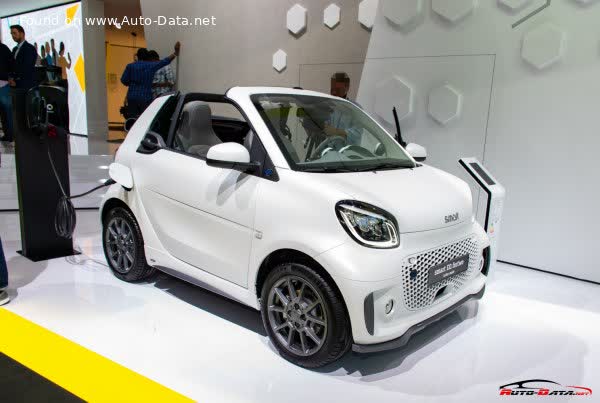 المواصفات والتفاصيل التقنية الكاملة 2020 Smart EQ fortwo cabrio (A453, facelift, 2019) 17.2 kWh (82 Hp)