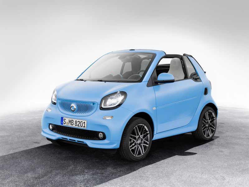 Full specifications and technical details 2017 Smart Fortwo III cabrio (A453) 17.6 kWh (82 Hp) electric drive