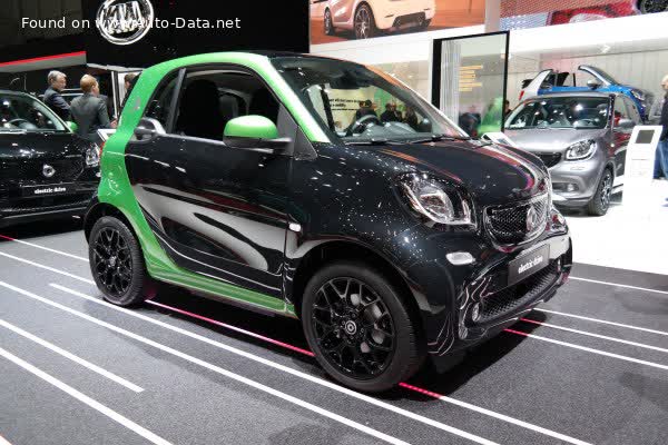 Full specifications and technical details 2016 Smart Fortwo III coupe (C453) Brabus 0.9 (109 Hp) Twinamic