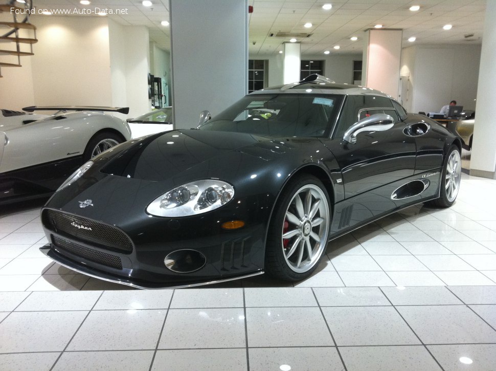 المواصفات والتفاصيل التقنية الكاملة 2001 Spyker C8 Laviolette 4.2i V8 40V (400 Hp)