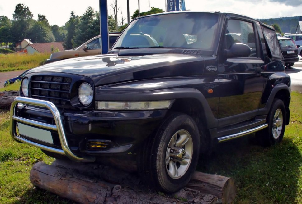 المواصفات والتفاصيل التقنية الكاملة 1996 SsangYong Korando Cabrio II (KJ) 2.3 (140 Hp)