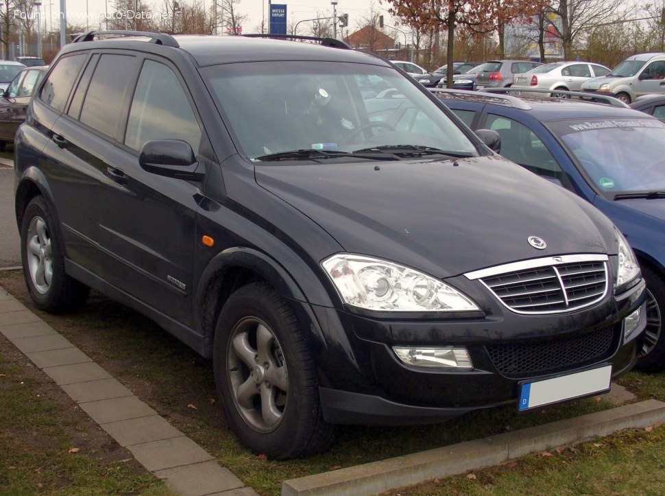 المواصفات والتفاصيل التقنية الكاملة 2007 SsangYong Kyron (facelift 2007) 200 Xdi (141 Hp)