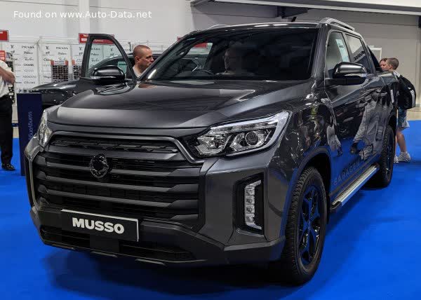 Vollständige Spezifikationen und technische Details 2021 SsangYong Musso II (facelift 2021) 2.0 e-XGDi 200T (225 Hp)