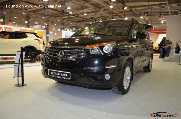 Vollständige Spezifikationen und technische Details 2012 SsangYong Rodius II 200 CDI (155 Hp) 4WD Automatic