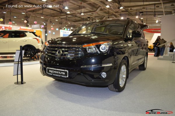 Full specifications and technical details 2012 SsangYong Rodius II 200 CDI (155 Hp) 4WD Automatic