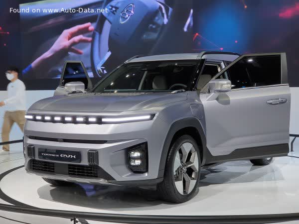 المواصفات والتفاصيل التقنية الكاملة 2023 SsangYong Torres EVX 73.4 kWh (207 Hp) Electric
