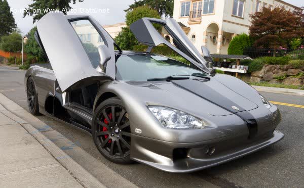 Full specifications and technical details 2007 SSC Ultimate Aero 6.3 V8 (1183 Hp)