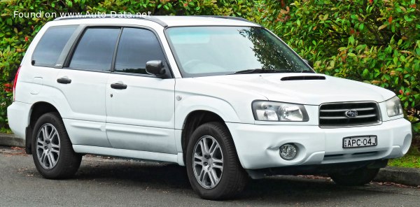 المواصفات والتفاصيل التقنية الكاملة 2002 Subaru Forester II 2.5 i (165 Hp)