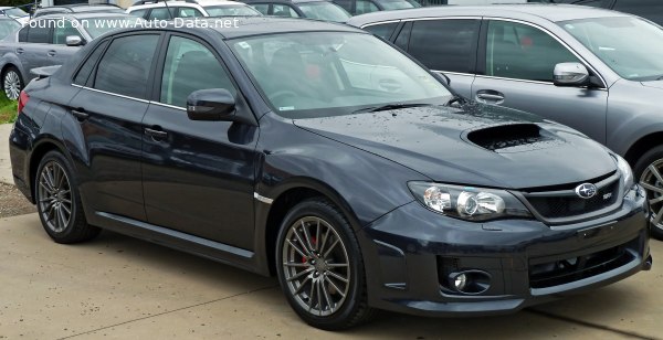 Full specifications and technical details 2008 Subaru Impreza III Sedan 1.5R (107 Hp) AWD