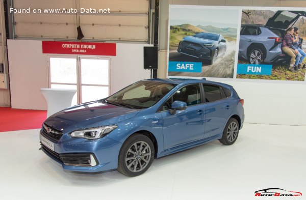 المواصفات والتفاصيل التقنية الكاملة 2020 Subaru Impreza V Hatchback (facelift 2020) 2.0 (152 Hp) AWD Lineartronic