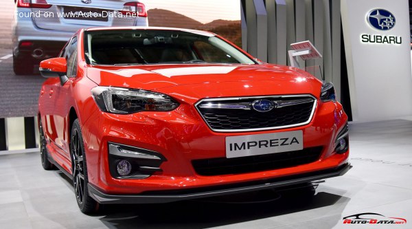 Full specifications and technical details 2016 Subaru Impreza V Hatchback 2.0i (156 Hp) AWD Lineartronic