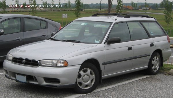 Full specifications and technical details 1996 Subaru Legacy II Station Wagon (BD,BG) 2.5 (150 Hp) AWD