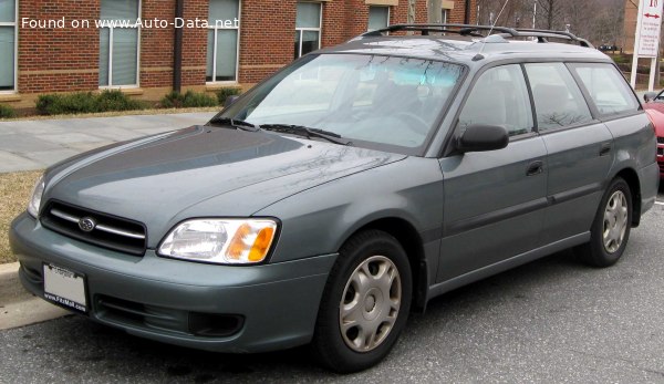 Full specifications and technical details 1998 Subaru Legacy III Station Wagon (BE,BH) 2.5 (156 Hp) AWD Automatic