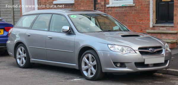 المواصفات والتفاصيل التقنية الكاملة 2006 Subaru Legacy IV Station Wagon (facelift 2006) 2.0R (165 Hp) AWD