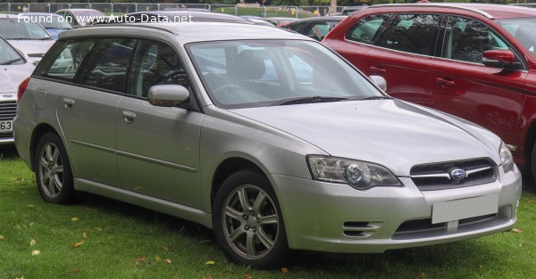 المواصفات والتفاصيل التقنية الكاملة 2003 Subaru Legacy IV Station Wagon 2.5i (165 Hp) AWD