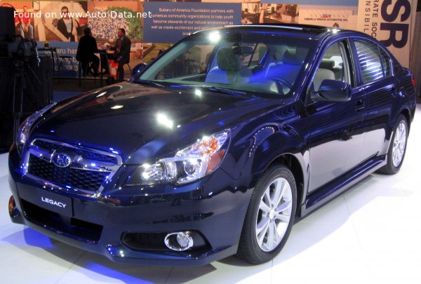 المواصفات والتفاصيل التقنية الكاملة 2012 Subaru Legacy V (facelift 2012) 2.0 (150 Hp) AWD CVT