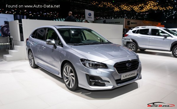 Full specifications and technical details 2019 Subaru Levorg (facelift 2019) 1.6 (170 Hp) AWD Lineartronic