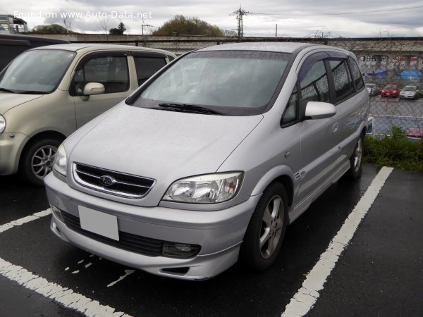 المواصفات والتفاصيل التقنية الكاملة 2001 Subaru Traviq 2.2 16V (147 Hp)