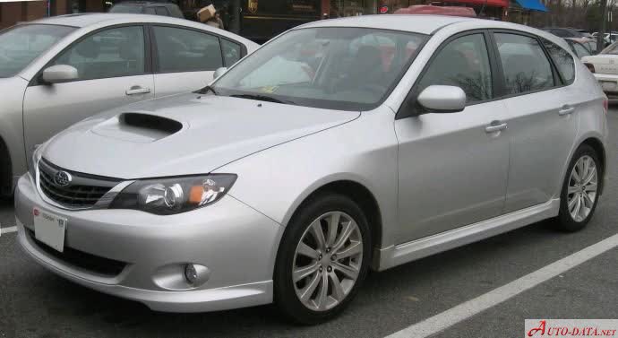Spécifications complètes et détails techniques 2007 Subaru WRX Hatchback 2.5 (265 Hp)