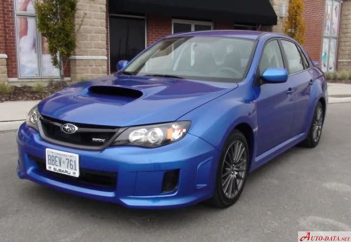 Full specifications and technical details 2007 Subaru WRX Sedan 2.5 (265 Hp)