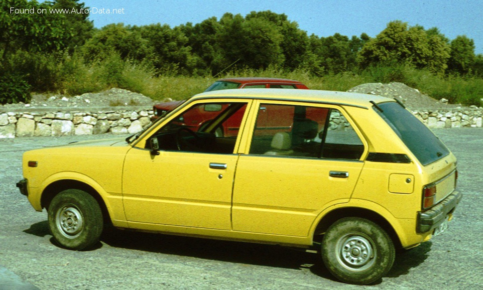 Full specifications and technical details 1979 Suzuki Alto I 0.8 (SS80F,SS80G) (39 Hp)