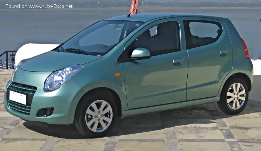 Full specifications and technical details 2009 Suzuki Alto VII 1.0 (68 Hp)