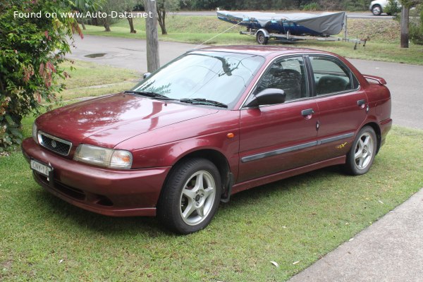 المواصفات والتفاصيل التقنية الكاملة 1995 Suzuki Baleno (EG, 1995) 1.3 i 16V (85 Hp) Automatic