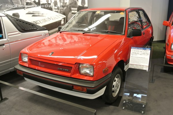 Full specifications and technical details 1986 Suzuki Cultus I 1.3 (SA413,AA53) (64 Hp)