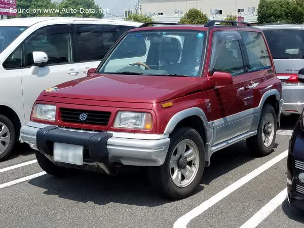 Full specifications and technical details 1988 Suzuki Escudo I 1.6 i (80 Hp)