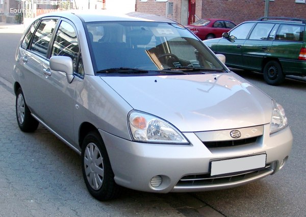 المواصفات والتفاصيل التقنية الكاملة 2001 Suzuki Liana Wagon I 1.6 i 16V (103 Hp) 4WD