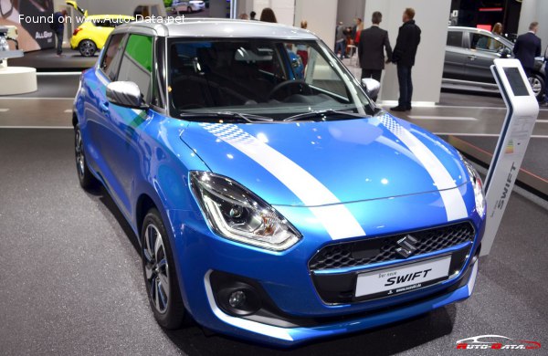 المواصفات والتفاصيل التقنية الكاملة 2017 Suzuki Swift VI 1.0 BOOSTERJET (111 Hp)