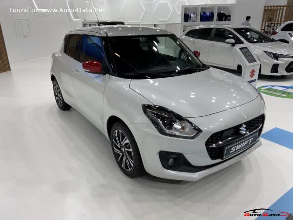 Spécifications complètes et détails techniques 2020 Suzuki Swift VI (facelift 2020) 1.4 Boosterjet Hybrid (129 Hp)