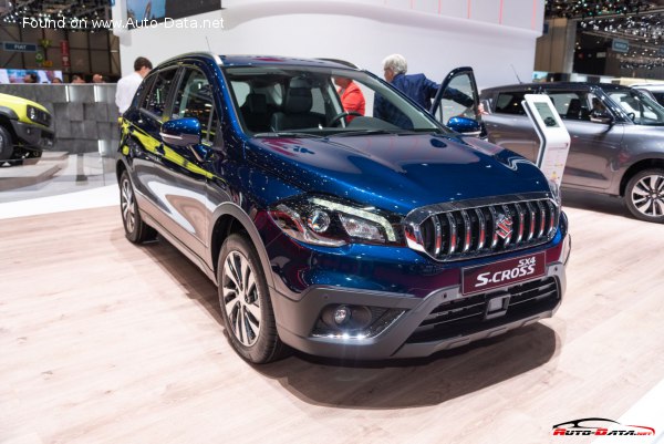 المواصفات والتفاصيل التقنية الكاملة 2016 Suzuki SX4 S-Cross II (facelift 2016) 1.6 DDiS (120 Hp) ALLGRIP TCSS