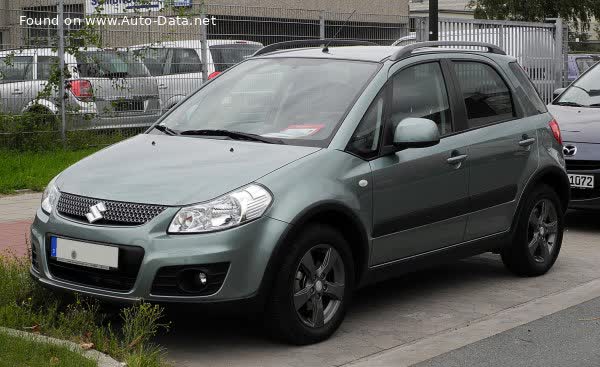 Full specifications and technical details 2009 Suzuki SX4 I (facelift 2009) 1.6 VVT (120 Hp)