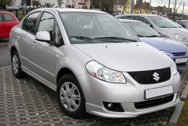 المواصفات والتفاصيل التقنية الكاملة 2007 Suzuki SX4 I Sedan 2.0 L (143 Hp) Automatic