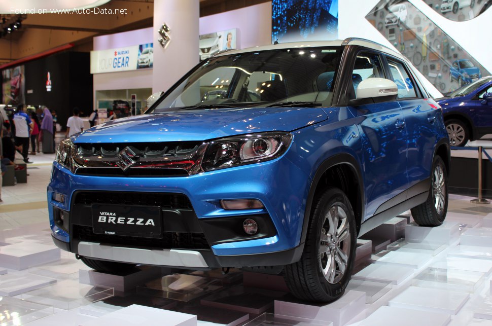 Full specifications and technical details 2016 Suzuki Vitara Brezza 1.3 DDIS 200 (90 Hp) Automatic